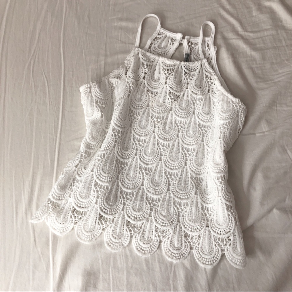 Boho lace shirt